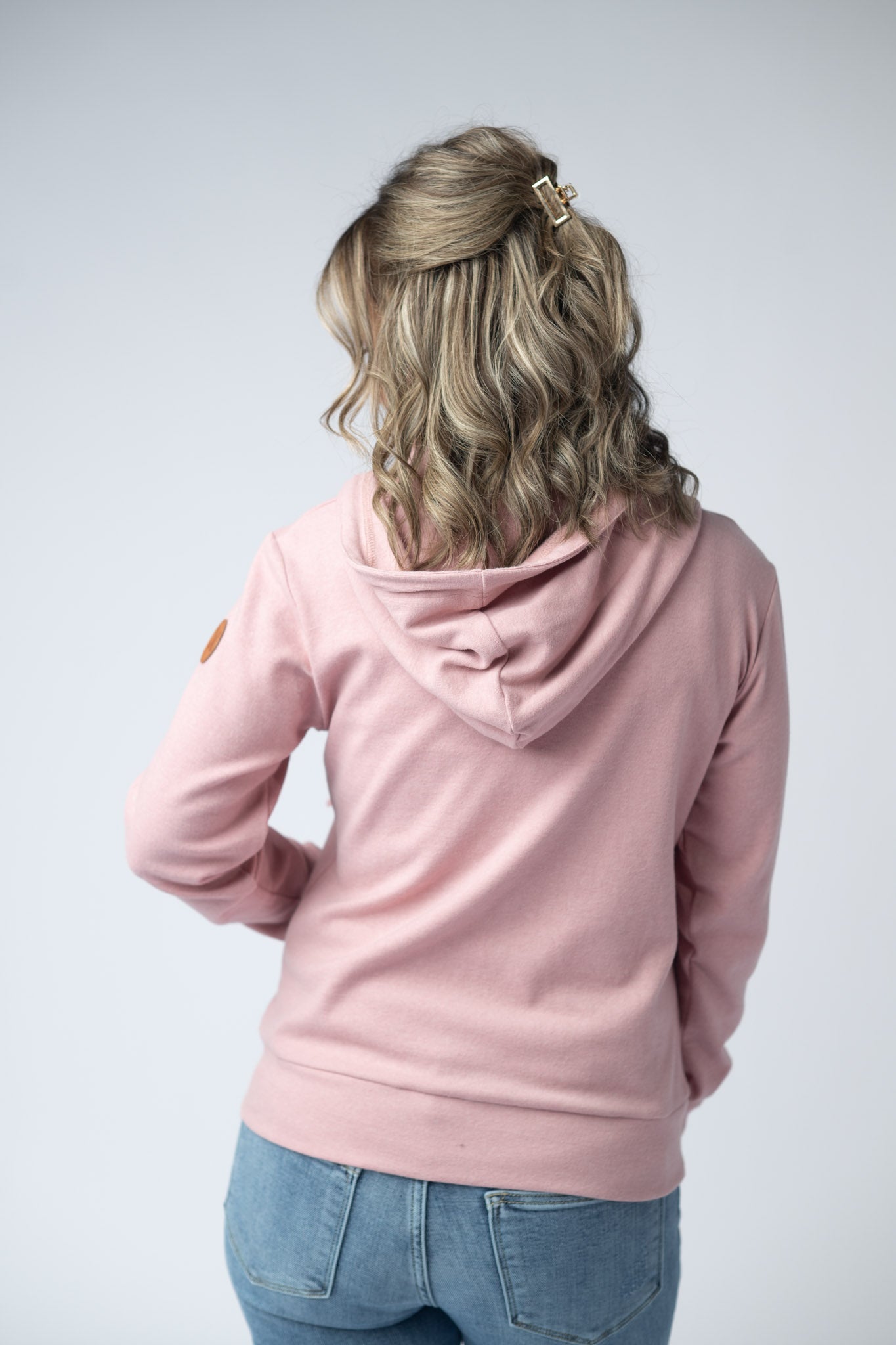 Fullzip Hoodie - Dusty Pink