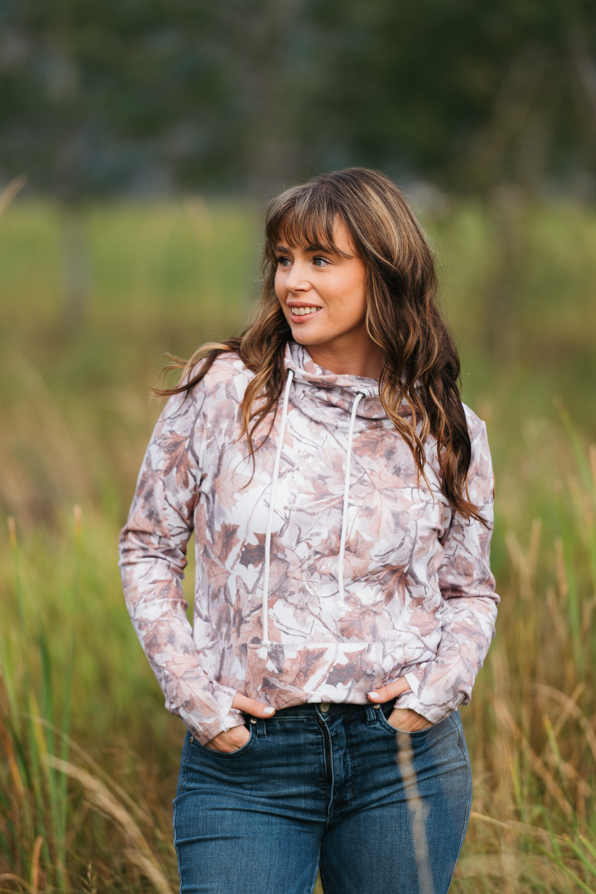 Ashley Hoodie - Woodsy Camo