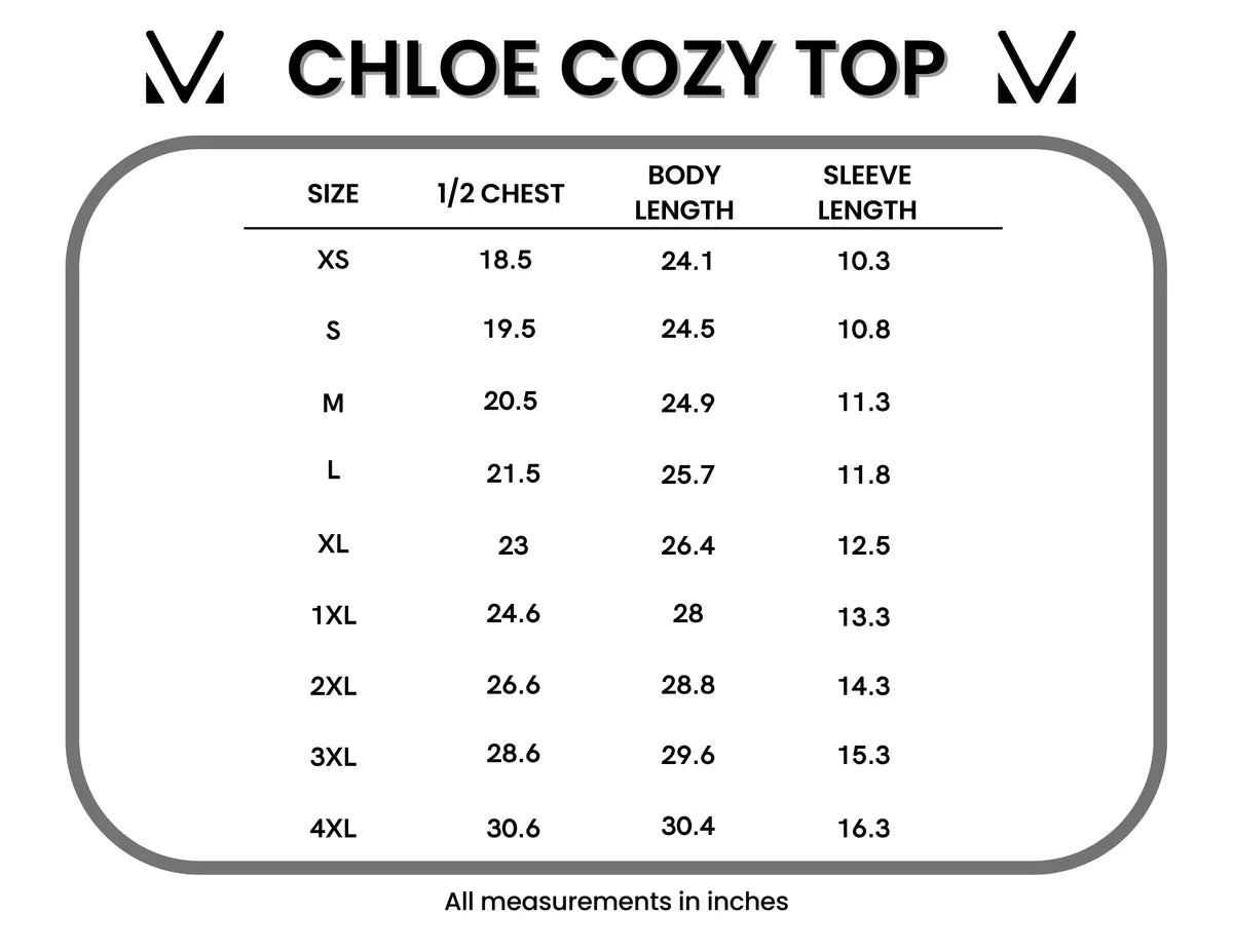 Chloe Cozy Top - Wildflower Meadow