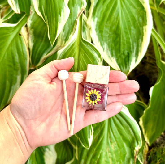 Reed Diffuser Vent Clip - Leather & Lace