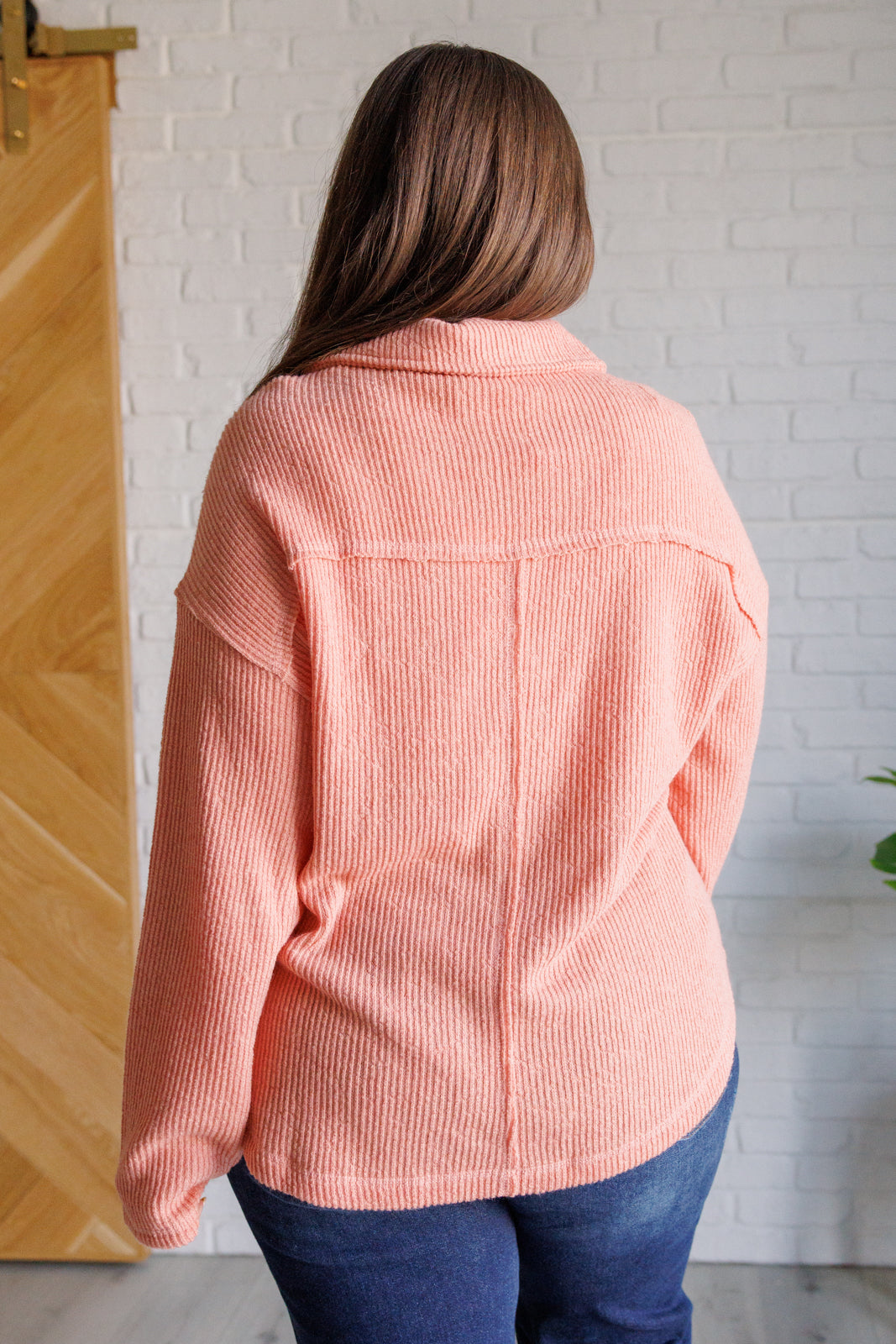 If You Want Forever Ribbed Knit Pullover