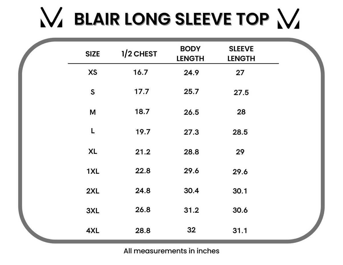Blair Long Sleeve Top - Mulberry