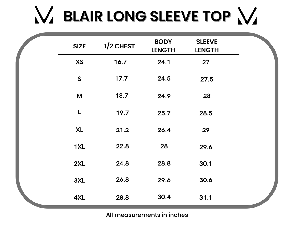 Blair Long Sleeve Top - Dark Olive