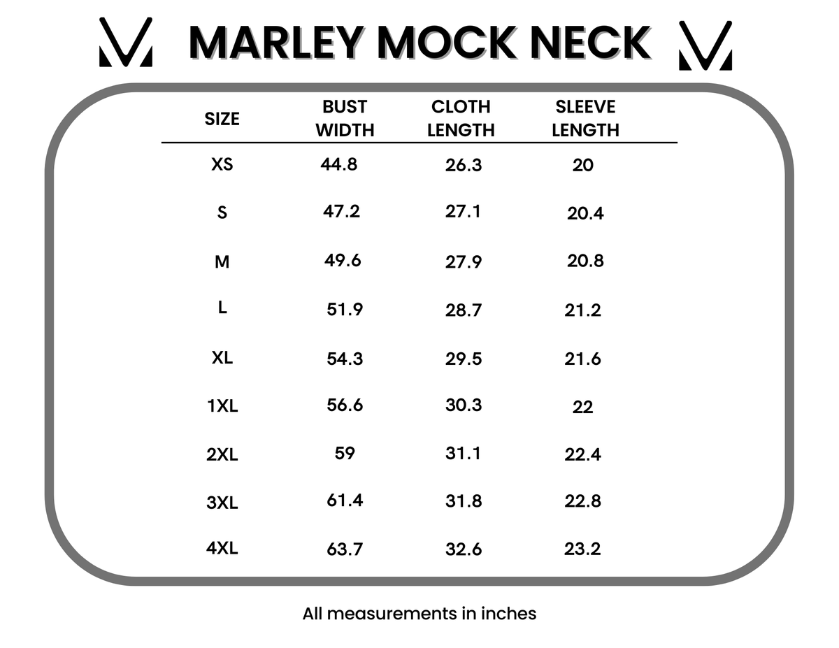 Marley Mock Neck Sweatshirt - Pumpkin