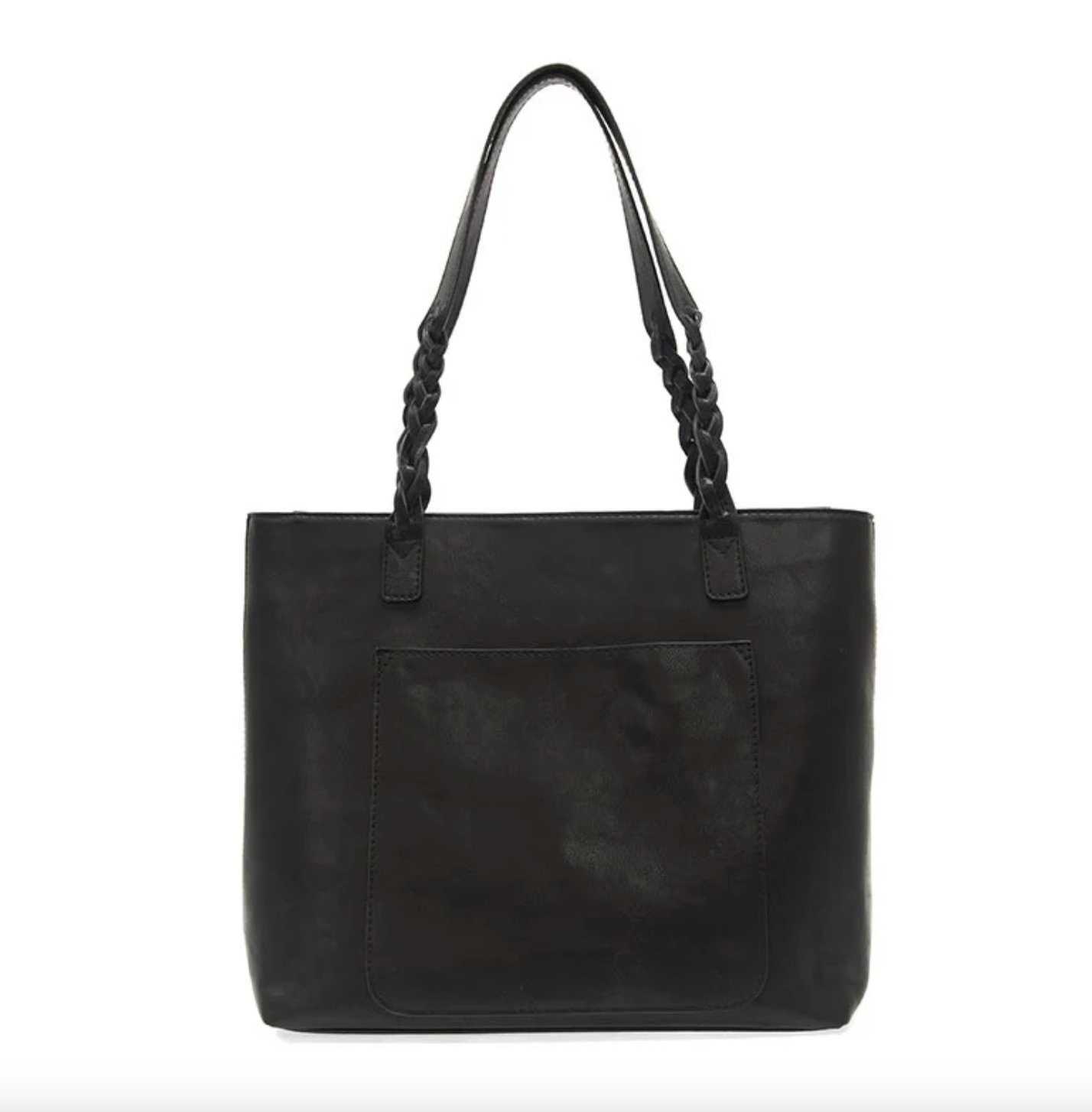 Joy Susan Alex Braided Handle Tote in Black