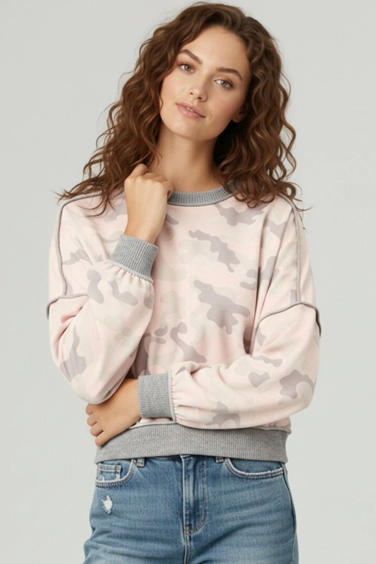The Comfy Cool Camo Top
