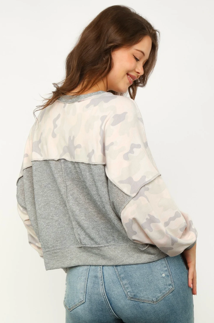 The Comfy Cool Camo Top