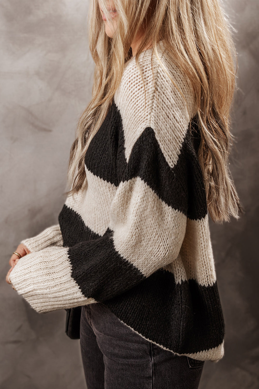 Crossing The Line Oversized Sweater